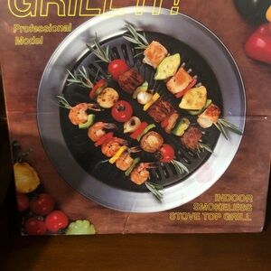 Indoor Smokeless Stove Top Grill